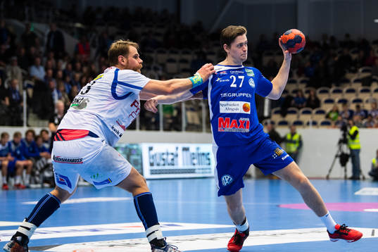 Redbergslids Oskar Ysander och Alingsås Andreas Lang