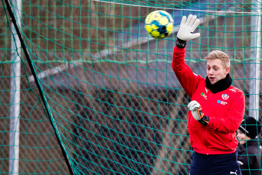 Helsingborgs målvakt Ian Pettersson