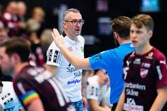 Ystads tränare Jerry Hallbäck