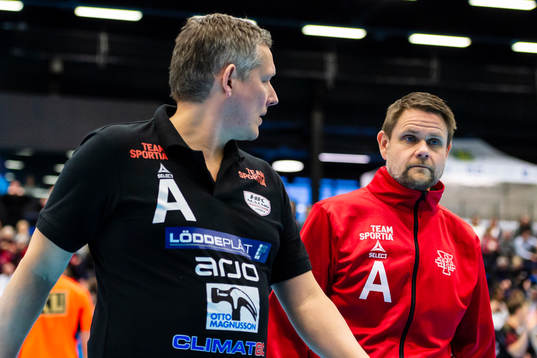 Malmös tränare Stian Tönnesen och Ystads tränare