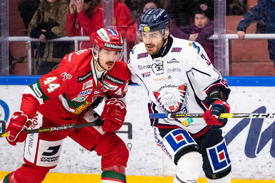 Moras Matej Stransky och Linköpings Almen Bibic