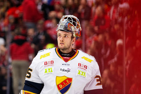 Djurgårdens målvakt Robin Jensen
