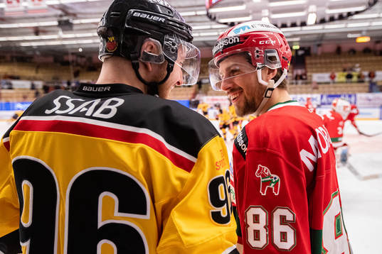 Luleås Robin Kovacs och Moras Mathias Bromé
