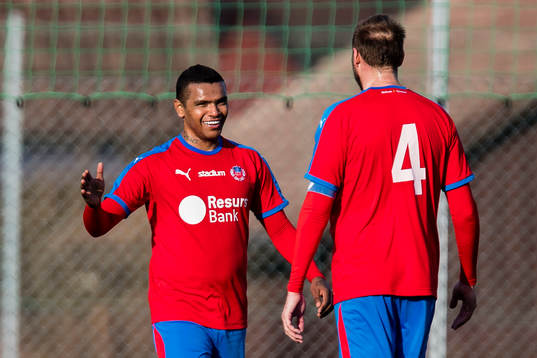 Helsingborgs Wanderson do Carmo jublar