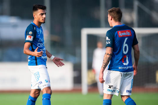 Norrbys Abbas Mohamad och Anton Maikkula deppar