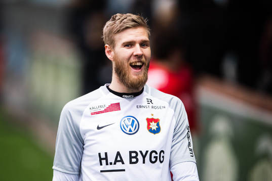 Örgrytes målvakt Fredrik Andersson