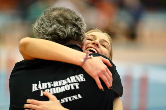 Maja Åskag	Råby-Rekarne FIF 17 år vinnare i tresteg