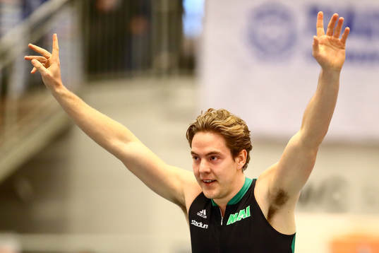Anton Levin Malmö AI vinnare i 60 m häck