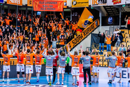Kristianstads spelare tackar publiken