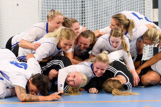 GT Söders spelare jublar
