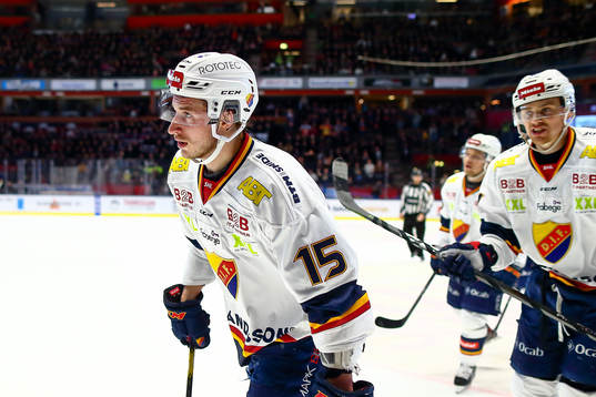 Djurgårdens Jakob Lilja jublar