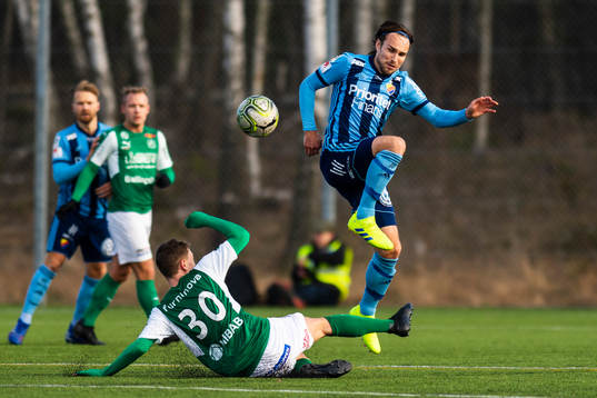 Hässleholms Viktor Christiansson och Djurgårdens Kevin