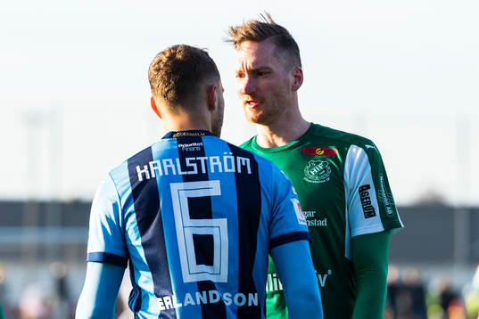 Djurgårdens Jesper Karlström och Hässleholms Emil