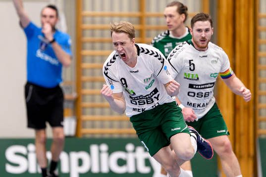 Helsingborgs Linus Nilsson jublar