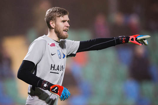 Örgrytes målvakt Fredrik Andersson