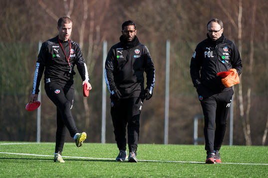 Helsingborgs assisterande tränare Christoffer Andersson,