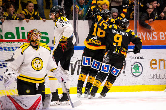 Skellefteås Linus Lindström, Tim Söderlund och Adam
