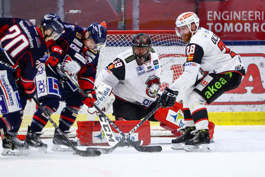 Malmö Redhawks målvakt Oscar Alsenfelt
