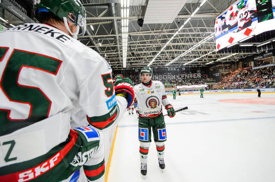 Frölundas Ponthus Westerholm jublar