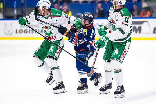 Rögles Alen Bibic, Växjös Julius Junttila och Rögles