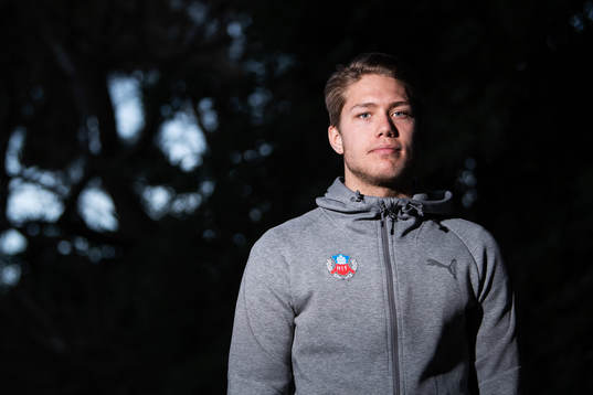 Helsingborgs målvakt Kalle Joelsson