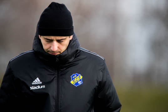 Eskilsminnes tränare Izet Kaljic