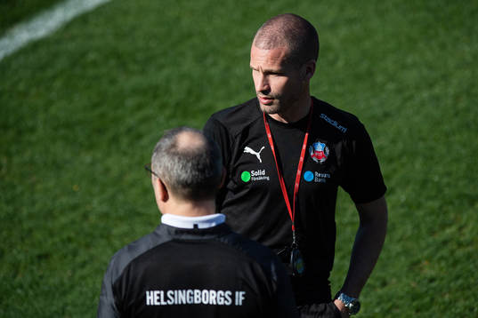 Helsingborgs assisterande tränare Christoffer Andersson