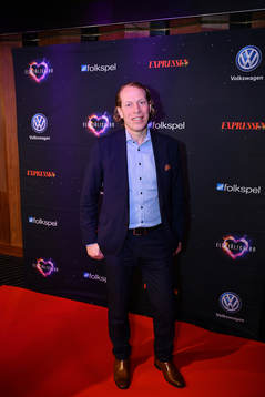 Jonas Bergqvist, ishockey, på röda mattan
