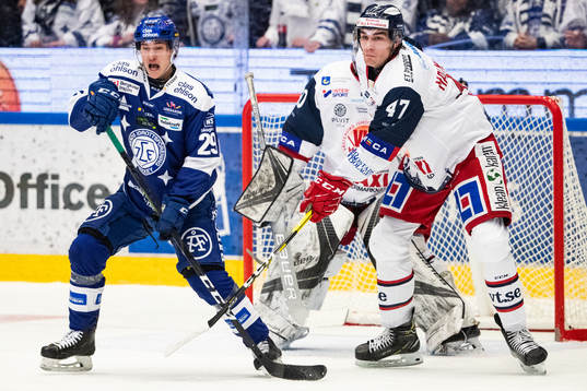 Leksands David Rundqvist  och Västerviks Henrik Malmström