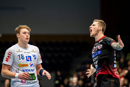 HK Malmös Hampus Olsson jublar