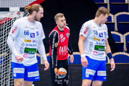 Skövdes målvakt Marcus Holmén