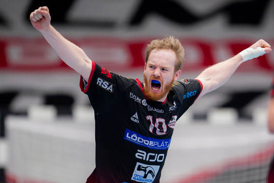 HK Malmös Magnus Persson jublar
