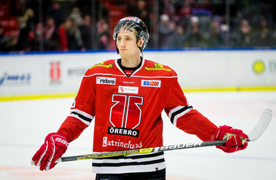 Örebros Anton Hedman deppar