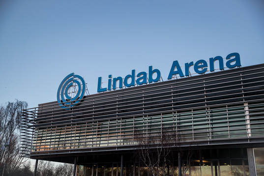 Exteriör på Lindab Arena