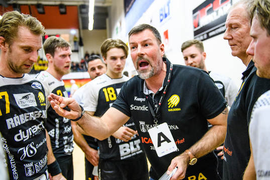 Karlskronas tränare Robert Andersson