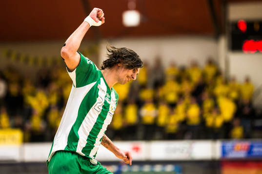 Hammarbys Rickard Lönn jublar