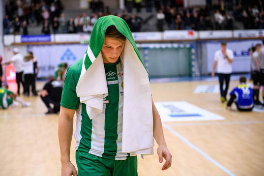 Hammarbys Viktor Ahlstrand deppar