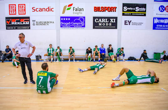 Hammarbys spelare deppar