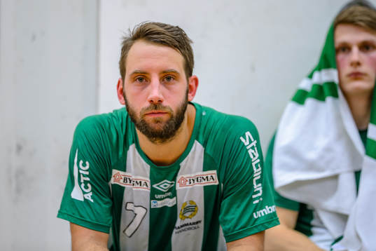Hammarbys Patrik Fahlgren deppar