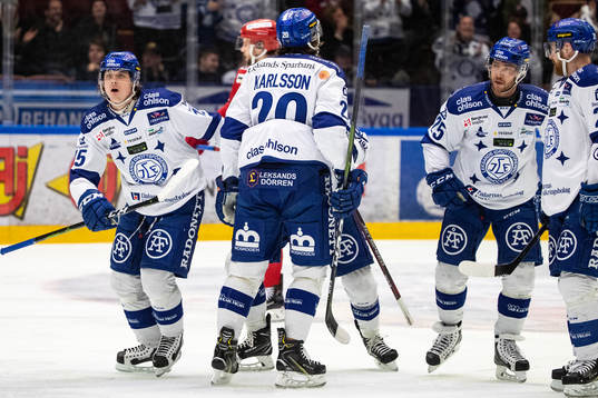 Leksands Johan Porsberger jubel