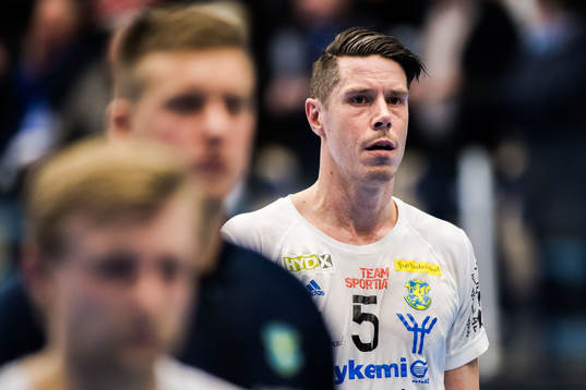 Bläddra bland fler bilder av Handboll, Handbollsligan, Kvartsfinal 1, Alingsås - Ystads IF