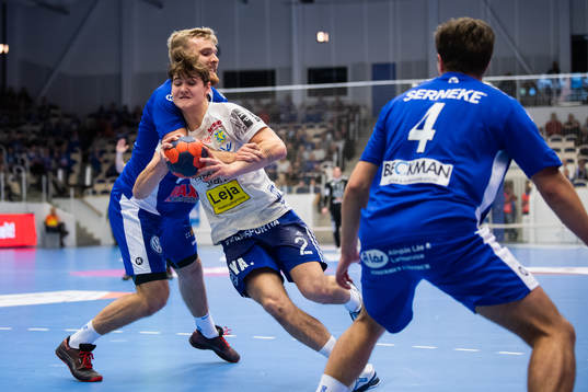 Alingsås Johan Nilsson och Ystads Ludvig Hallbäcki kamp