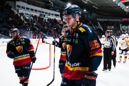 Djurgårdens Alexander Urbom deppar
