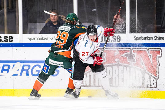 Vita Hästens Arvid Degerstedt  och Kristianstads  Måns