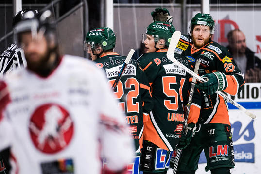 Kristianstads Fredrik Hansson jublar