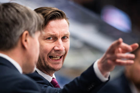 Färjestads tränare Johan Pennerborn