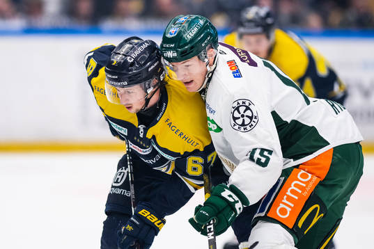 s Christoffer Törngren och Färjestads Gustav Rydahl