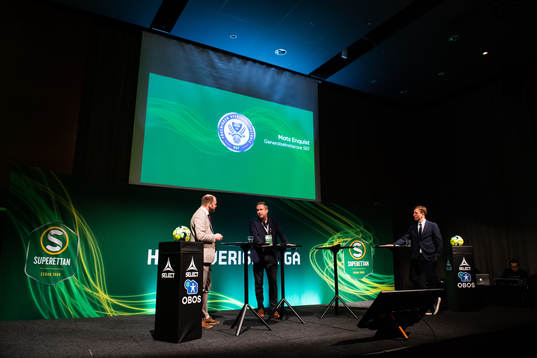 under upptaktsträffen för Superettan