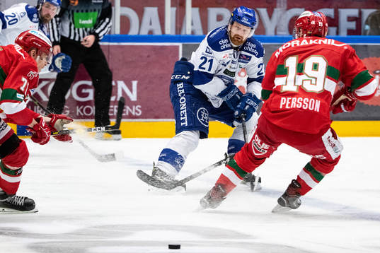 Leksands Mattias Ritola och Moras John Persson