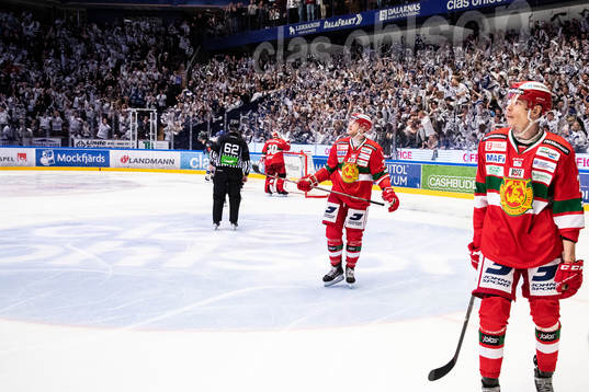 Moras Jonathan Carlsson och Marek Daloga deppar